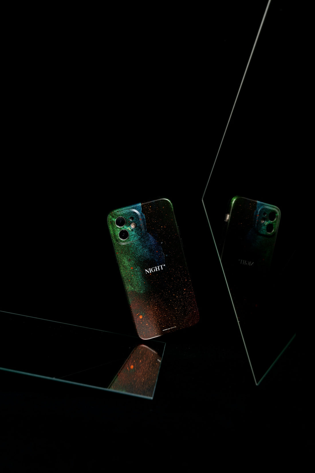 a cell phone sitting on top of a table