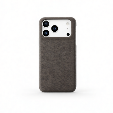 Litchi Grain Leather iPhone Case – Half-Cover Shockproof Protective Sleeve