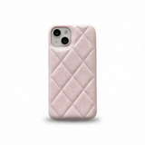 Luxurious Quilted Leather iPhone Case for Women